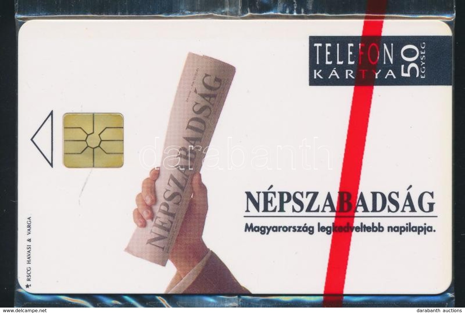 1992 Használatlan, Sorszámozott Népszabadság Telefonkártya, Bontatlan Csomagolásban - Non Classés