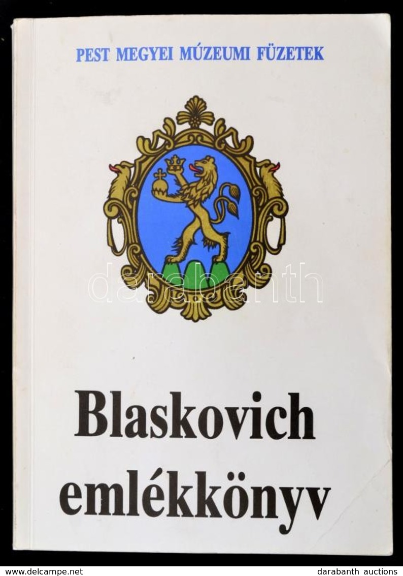 Blaskovich Emlékkönyv. Szerk.: G. Móró Csilla. Szentendre, 1993, Pest Megyei Múzeumok Igazgatósága. Papírkötésben, Jó ál - Unclassified