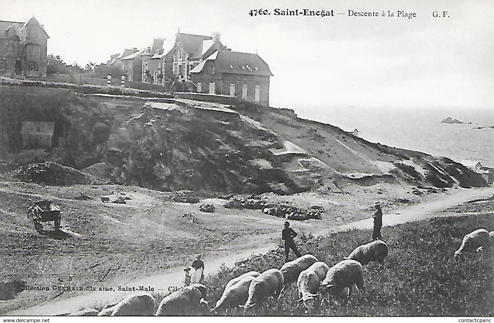 DINARD ( 35 ) - SAINT - ENOGAT , Descente à La Plage - Dinard