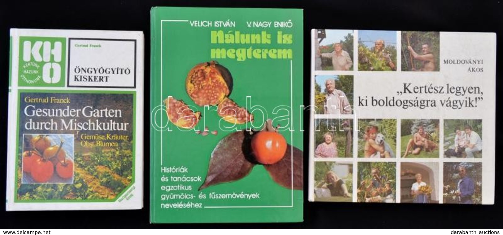 3 Db Kertészettel Foglalkozó Könyv - Unclassified