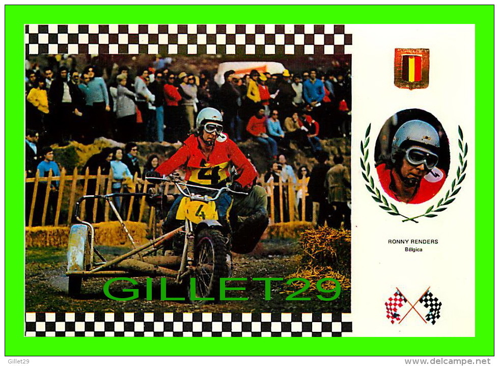 SPORTS MOTO - RONNY RENDERS, BELGICA - SERIE SIDE CROSS No 5 -TRIUMPH 195 KG, 60 C.V. - - Sport Moto