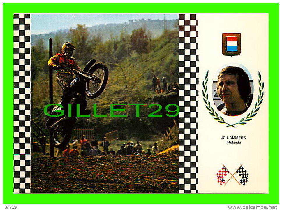 SPORTS MOTO - JO LAMMERS, HOLANDA - SERIE MOTOCROSS No 24 - BULTACO 103.5 KG, 32.5 CV - - Sport Moto