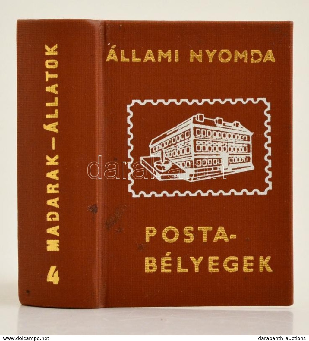 Magyar Postabélyeg IV Kötet. 1951-1983. Bp.,1984, Állami Nyomda-Magyar Posta. Kiadói M?b?r-kötés. Készült 600-600 Példán - Unclassified