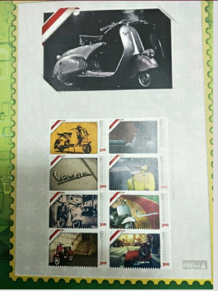 BGA - Indonesia MNH Prisma Piaggio Vespa - Indonesia