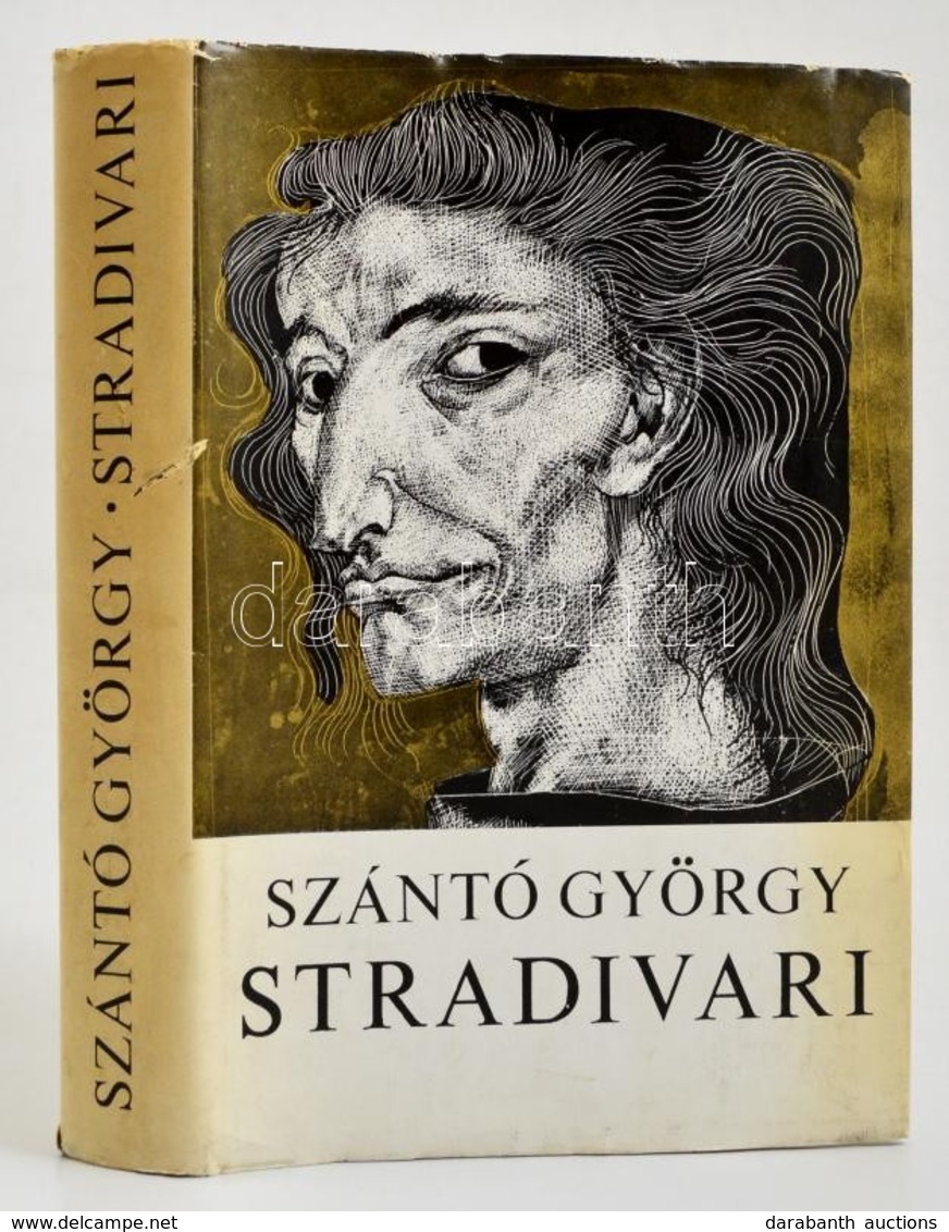 Szántó György: Stradivari. Bp., 1970, Gondolat. Szász Endre által Dedikált! Kiadói Egészvászon Kötés, Papír Véd?borítóva - Unclassified