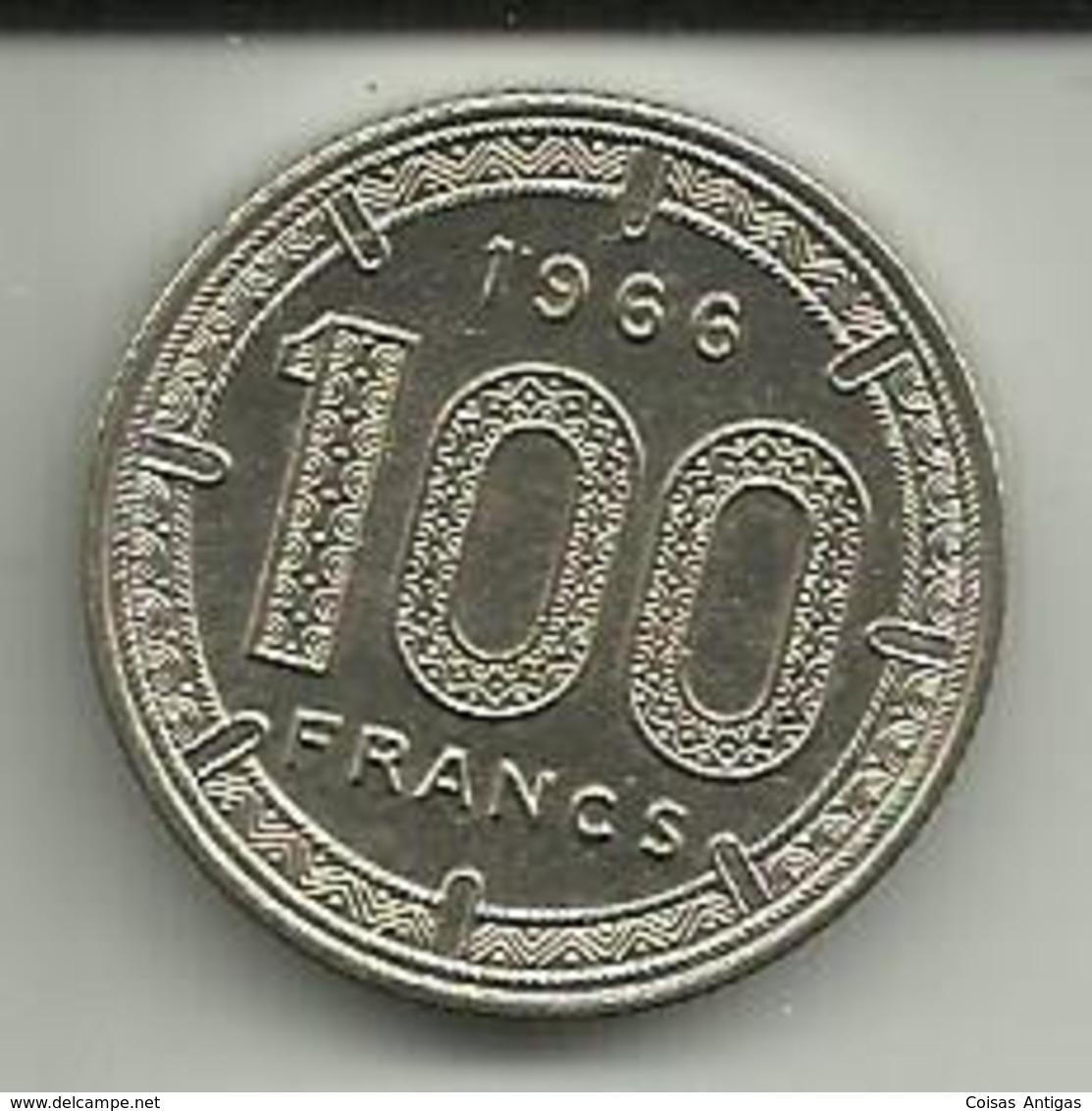 100 Francs 1966 Camarões - Cameroun