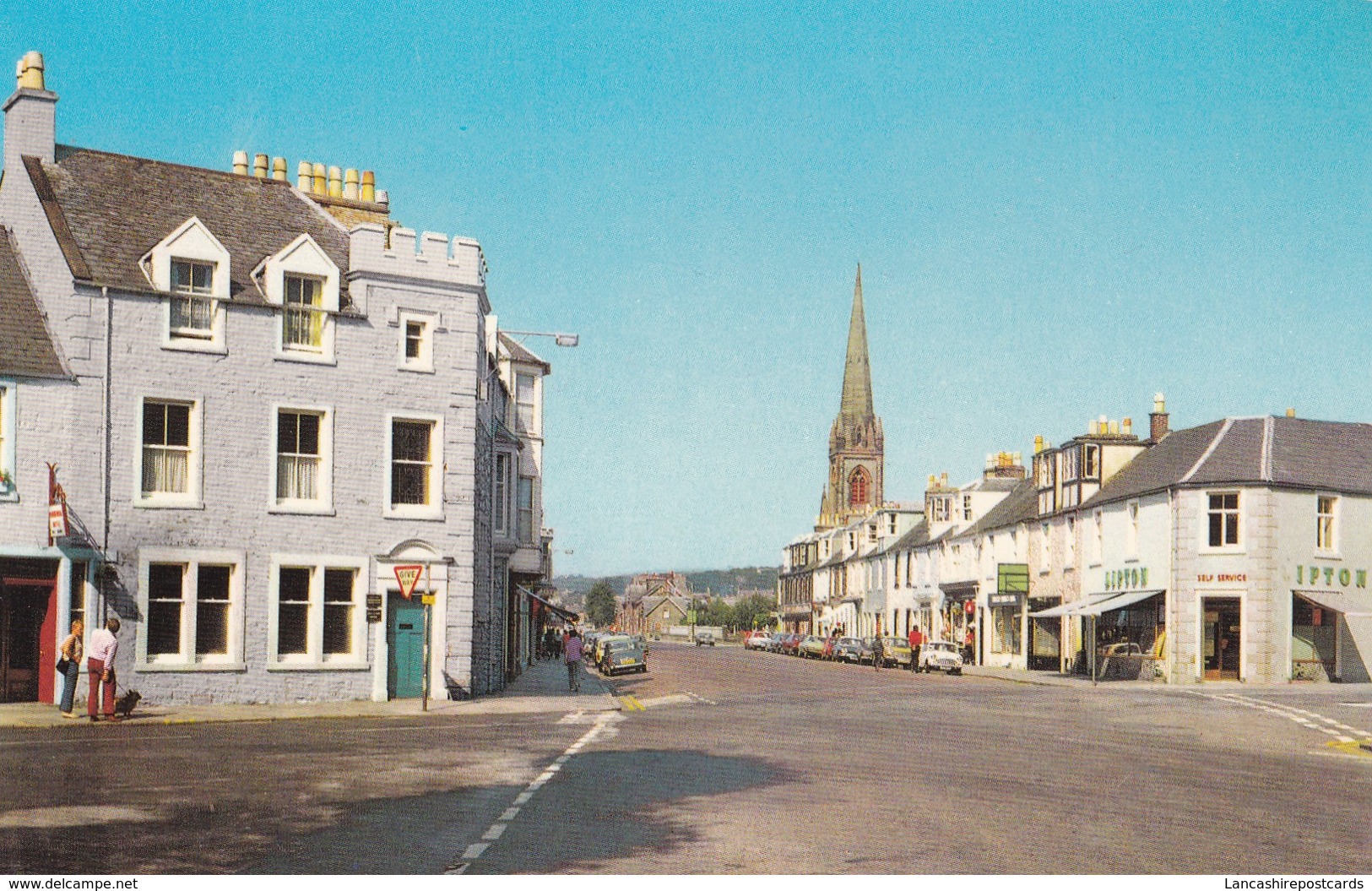 Postcard St Mary's Street Kirkcudbright My Ref  B12119 - Kirkcudbrightshire