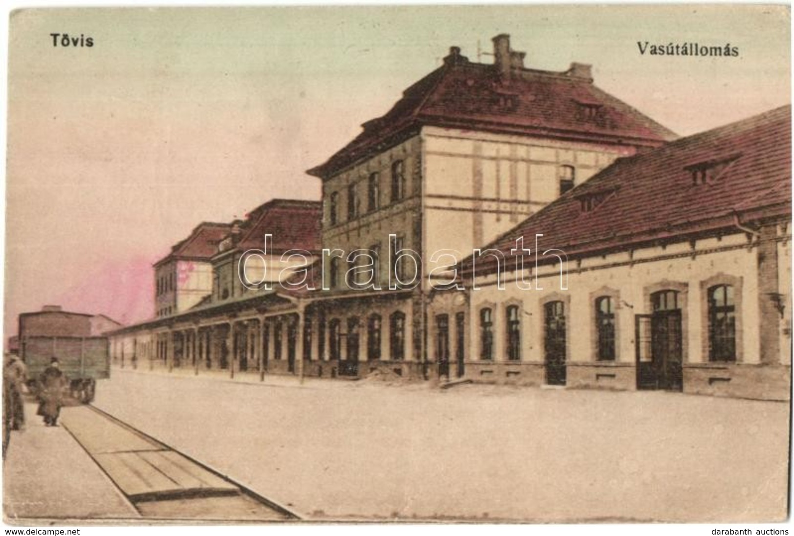 T2/T3 Tövis, Teius; Vasútállomás / Railway Station / Bahnhof (EK) - Non Classificati