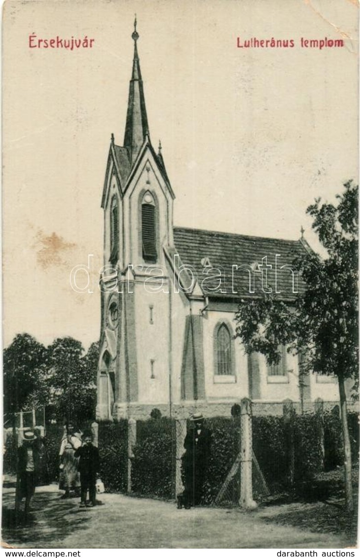 T2/T3 Érsekújvár, Nové Zámky; Lutheránus (evangélikus) Templom. W. L. 422. / Lutheran Church (r) - Unclassified