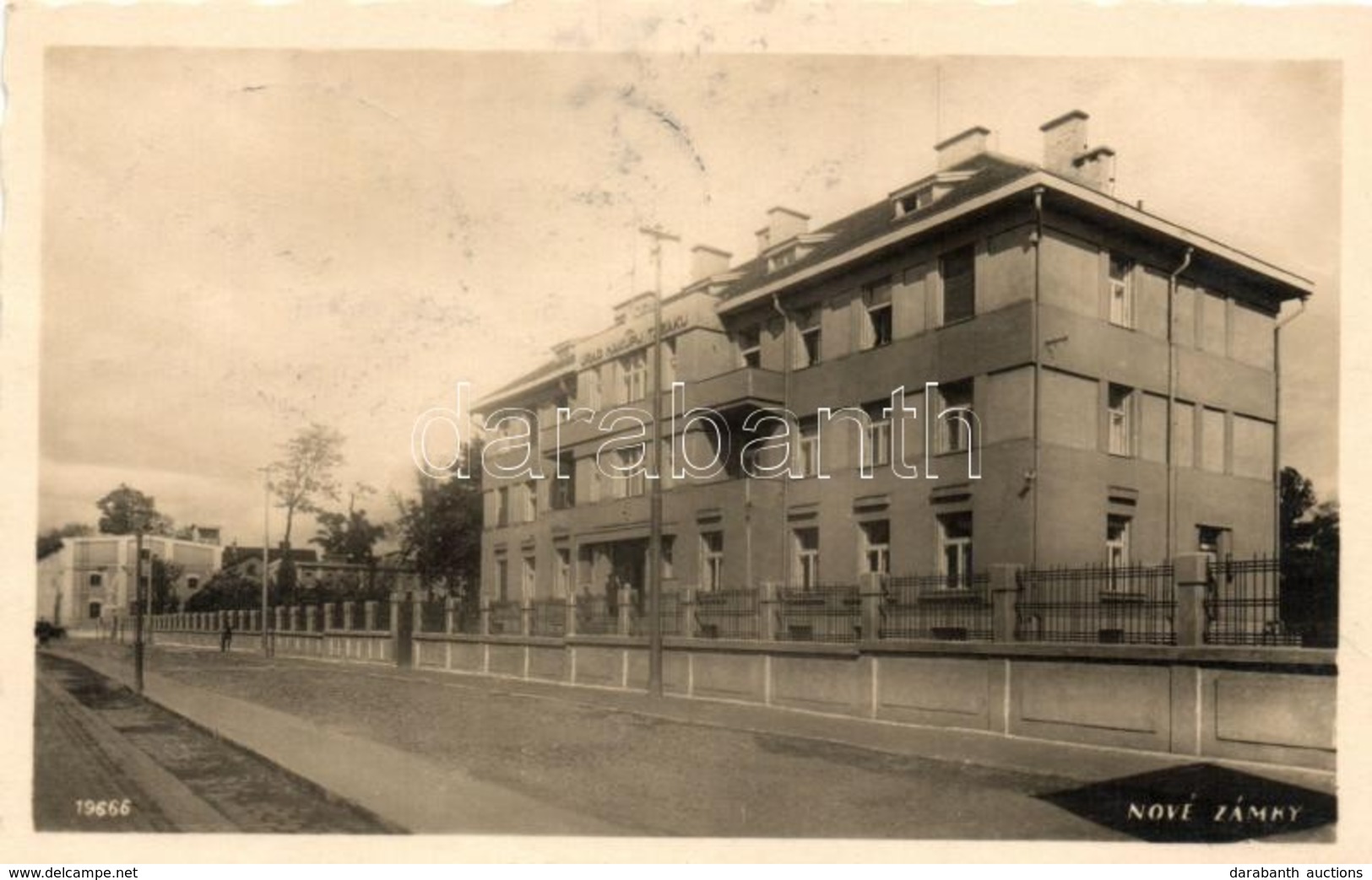 T1/T2 Érsekújvár, Nové Zamky; Magyar Királyi Dohánybeváltó / Tobacco Exchange Store 'vissza' So. Stpl - Unclassified