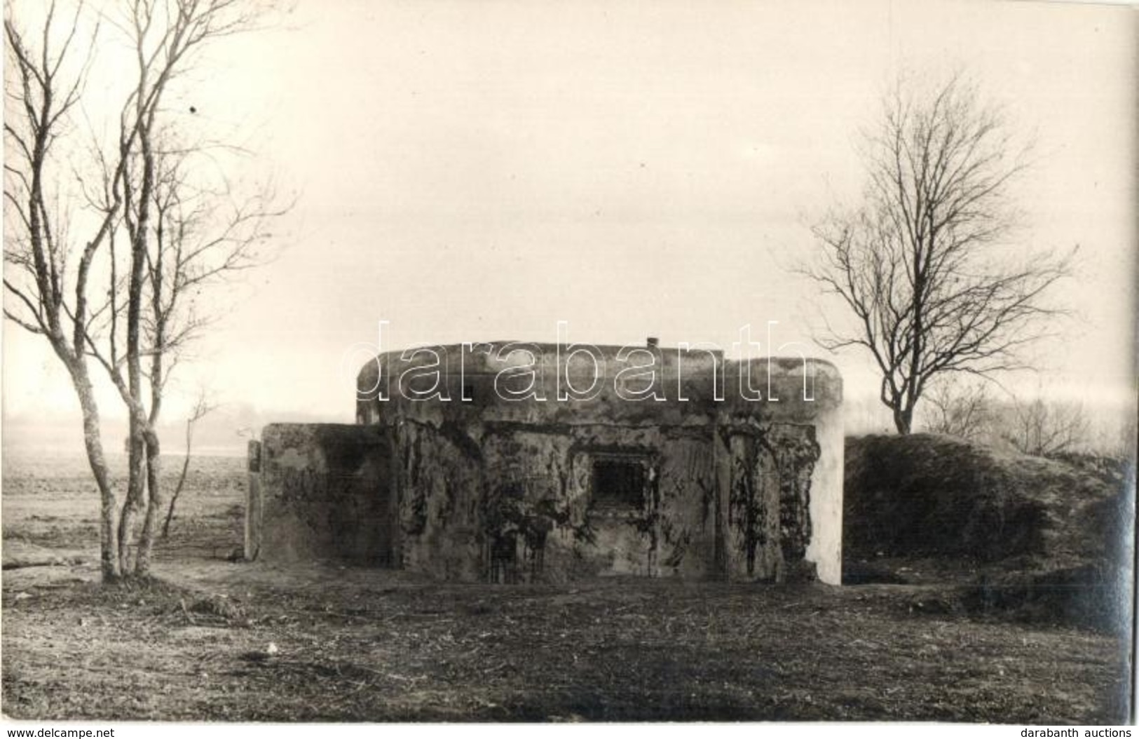 * T2 1938 Csap, Chop; Cseh Er?dítmény A Tisza Parton / Czech Fortress, Tisza Riverside. Photo - Unclassified