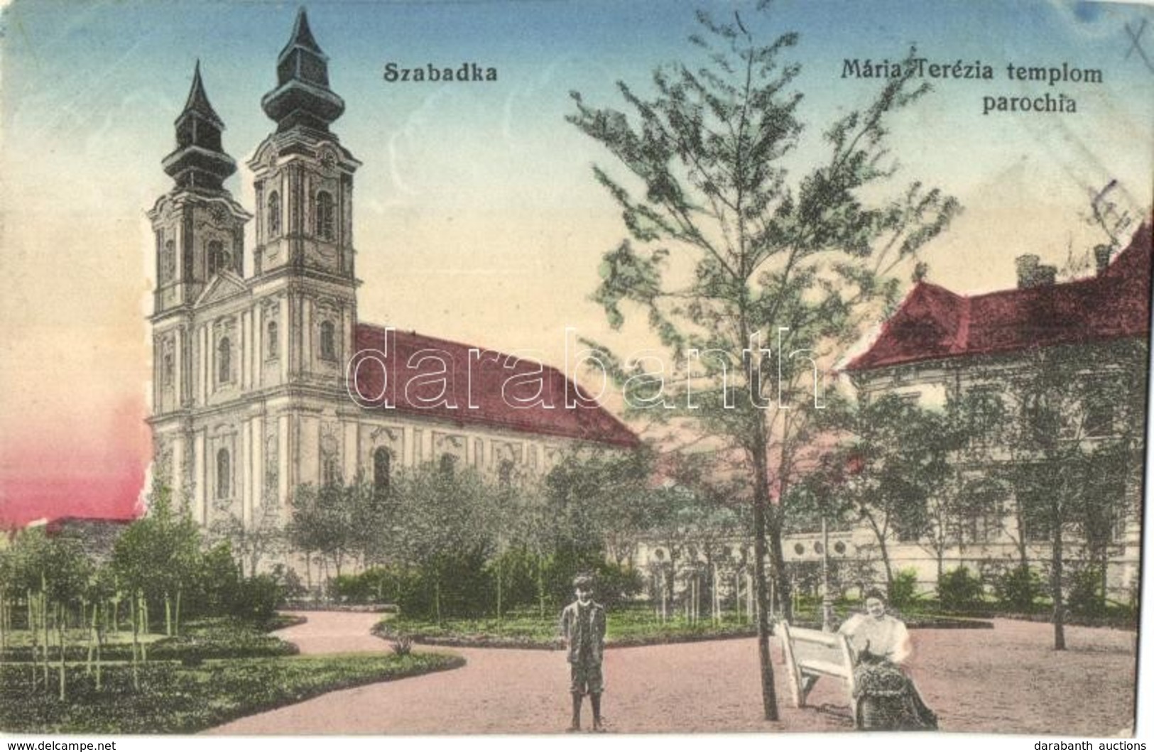 T2 Szabadka, Subotica; Mária Terézia Templom és Parókia / Church And Parsonage - Unclassified