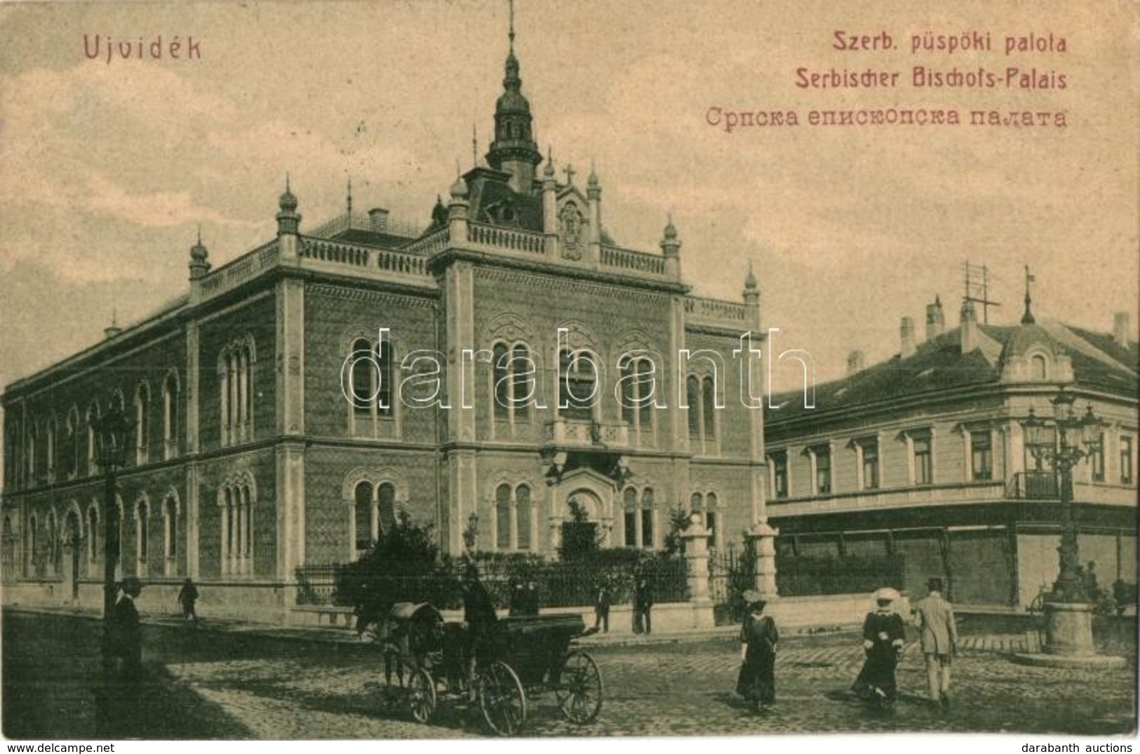 T2 Újvidék, Novi Sad; Szerb Ortodox Püspöki Palota / Serbischer Bischofs Palais. W. L. No. 481. / Serbian Orthodox Bisho - Unclassified