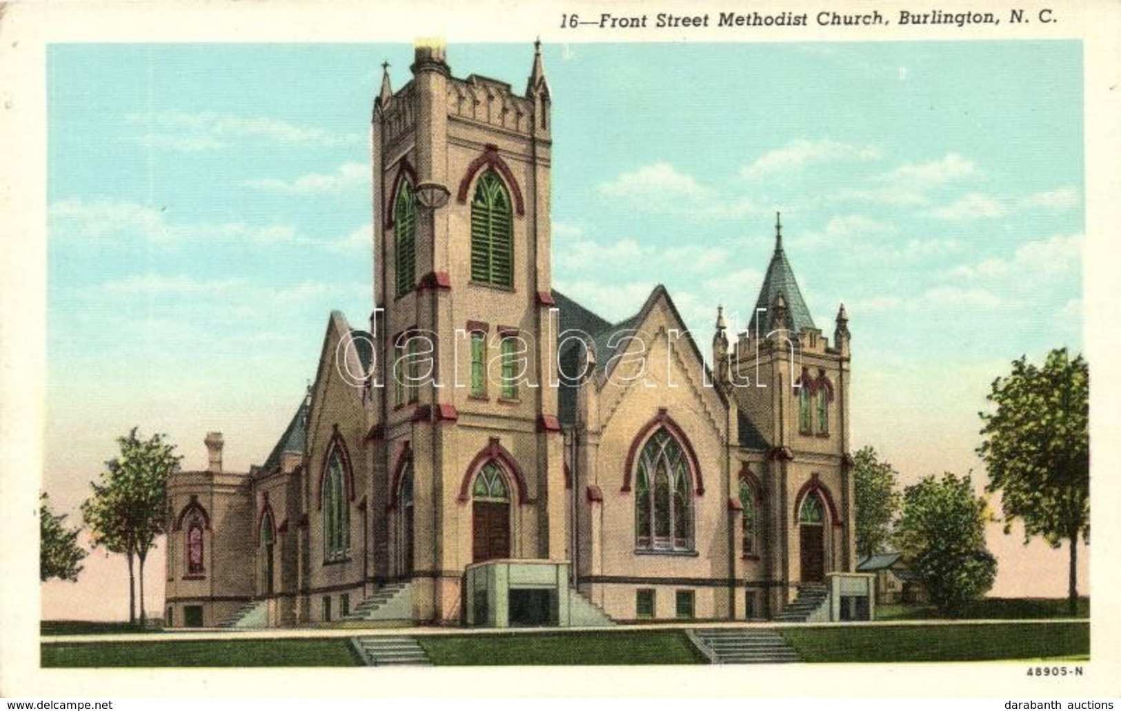 ** T2 Burlington, North Carolina; Front Street Methodist Church - Unclassified