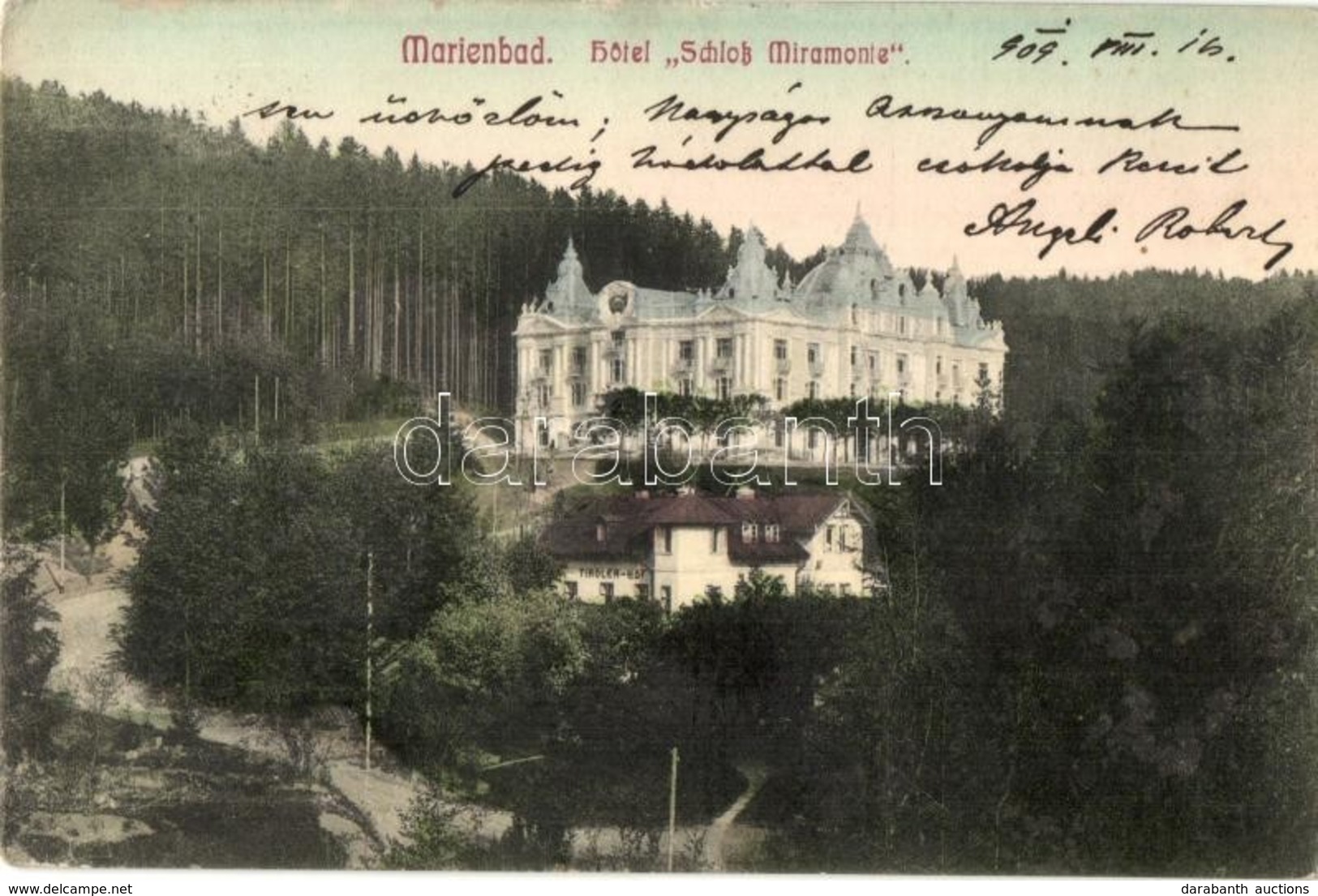 T2/T3 Marianske Lazne, Marienbad; Hotel Schloss Miramonte, Tiroler Hof - Unclassified