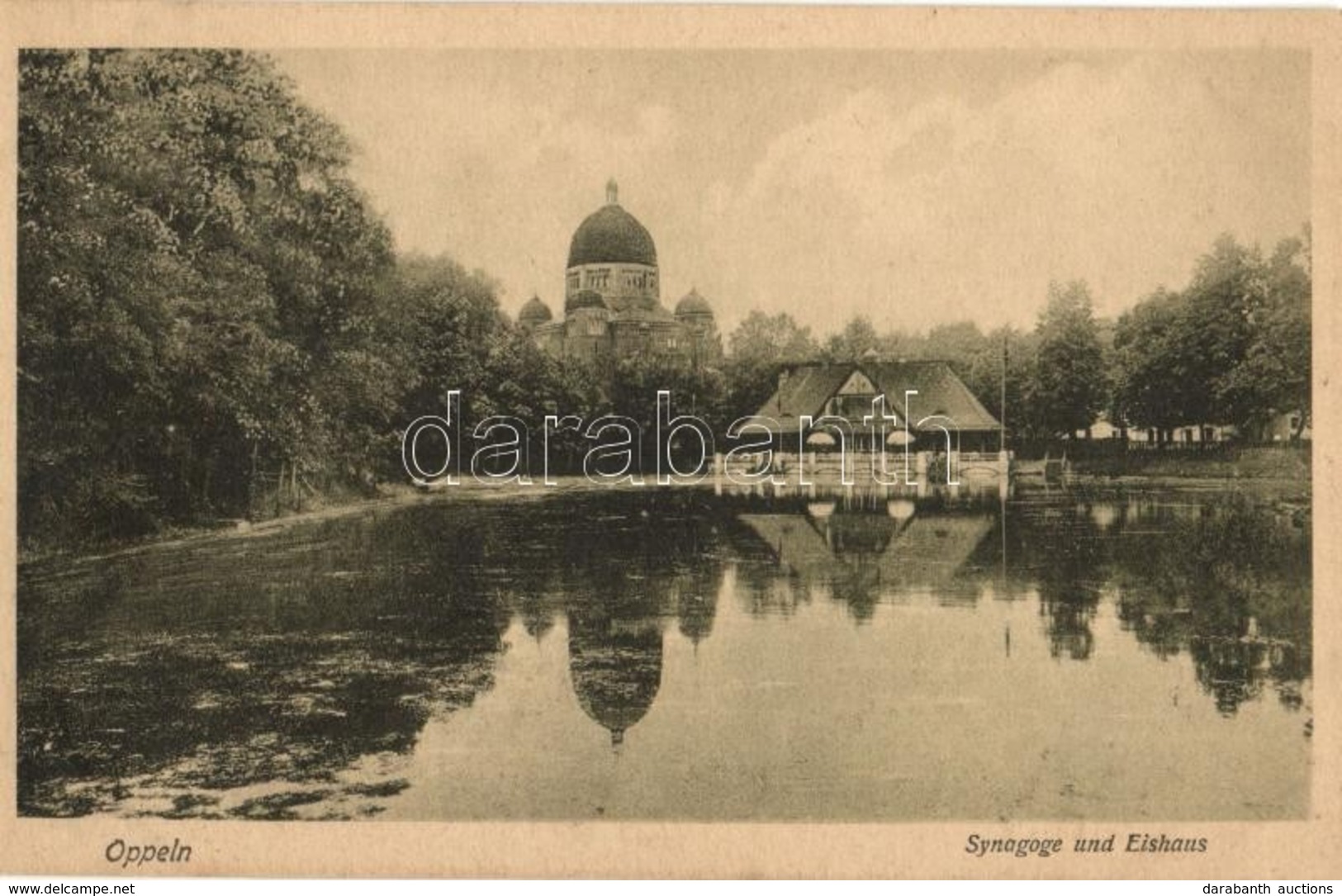 ** T2 Opole, Oppeln; Synagoge Und Eishaus / Synagogue - Unclassified