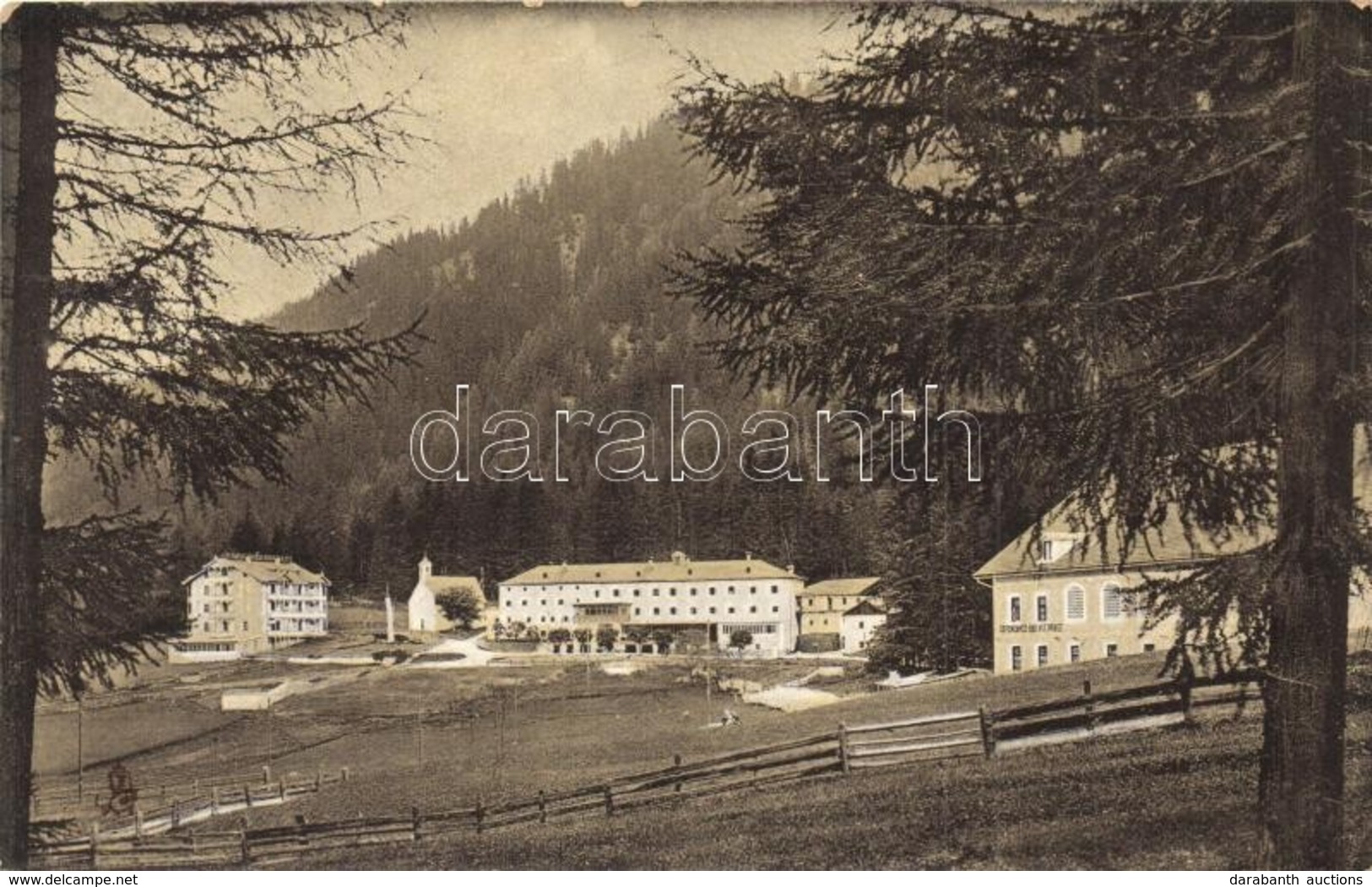 ** T2 Bagni Di Braies Vecchia, Bad Altprags (Südtirol); Dependance / Hotels. Raphael Tuck & Sons 'Photobraun' Künstlerse - Unclassified