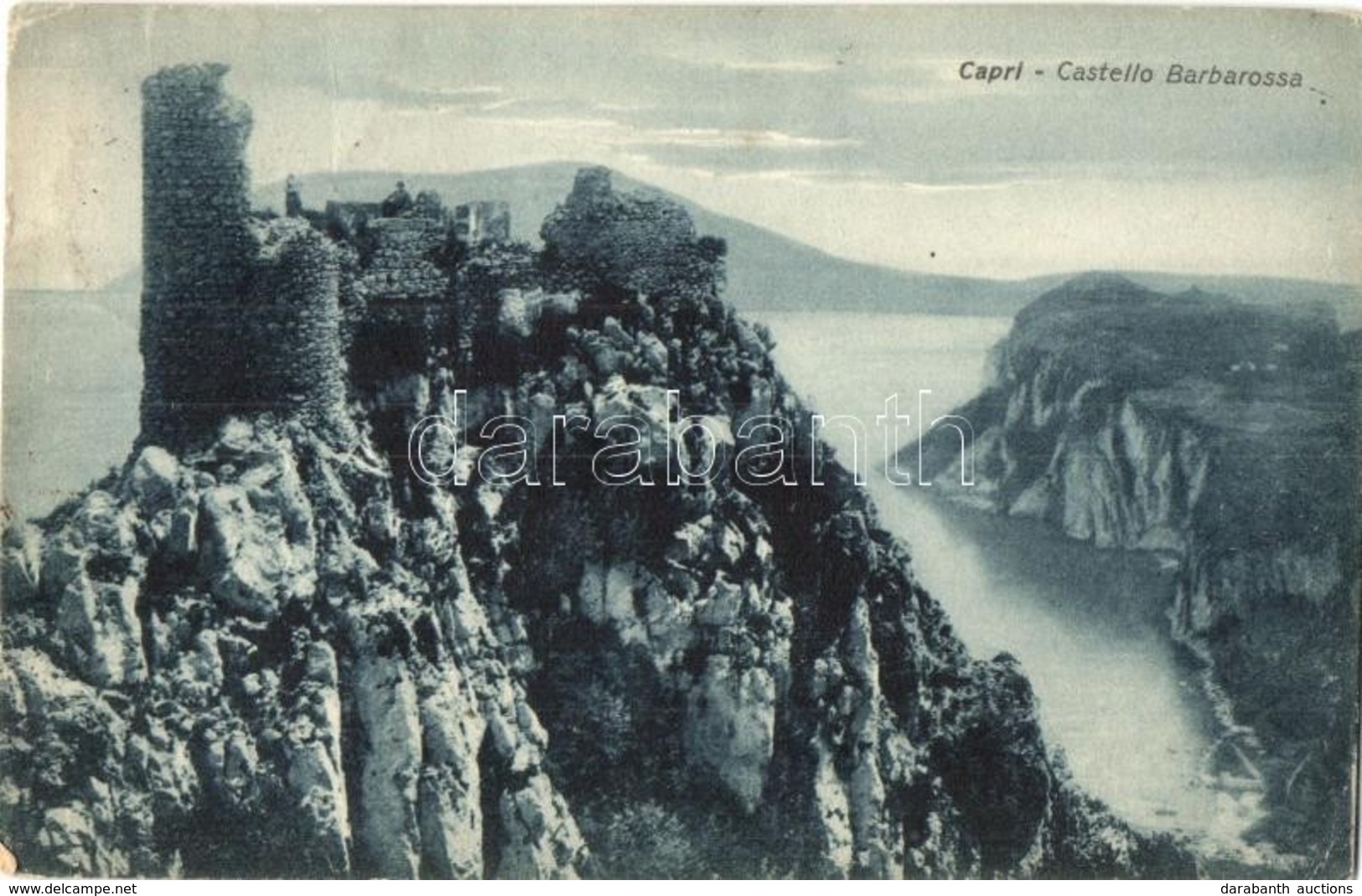 T2/T3 Capri, Castello Barbarossa. Ediz. Domenico Trampetti / Castle (EK) - Unclassified