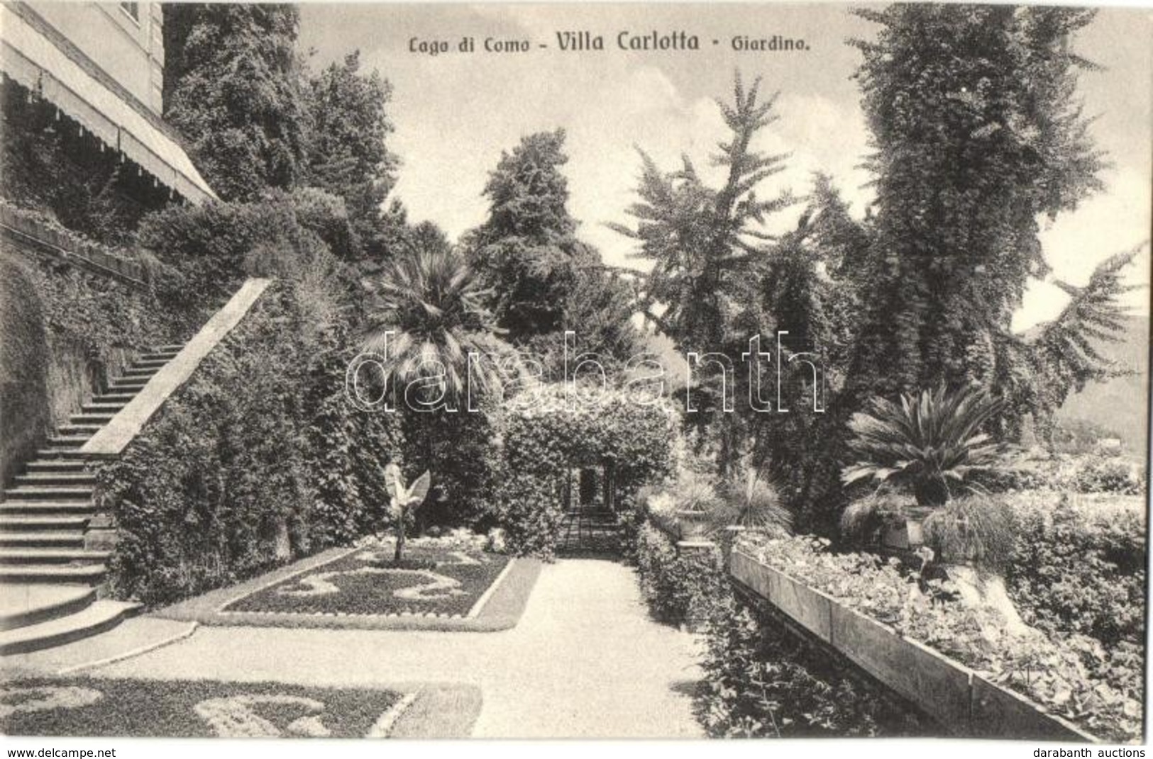 * T2/T3 Lago Di Como, Lake Como; Villa Carlotta, Garden (EK) - Unclassified