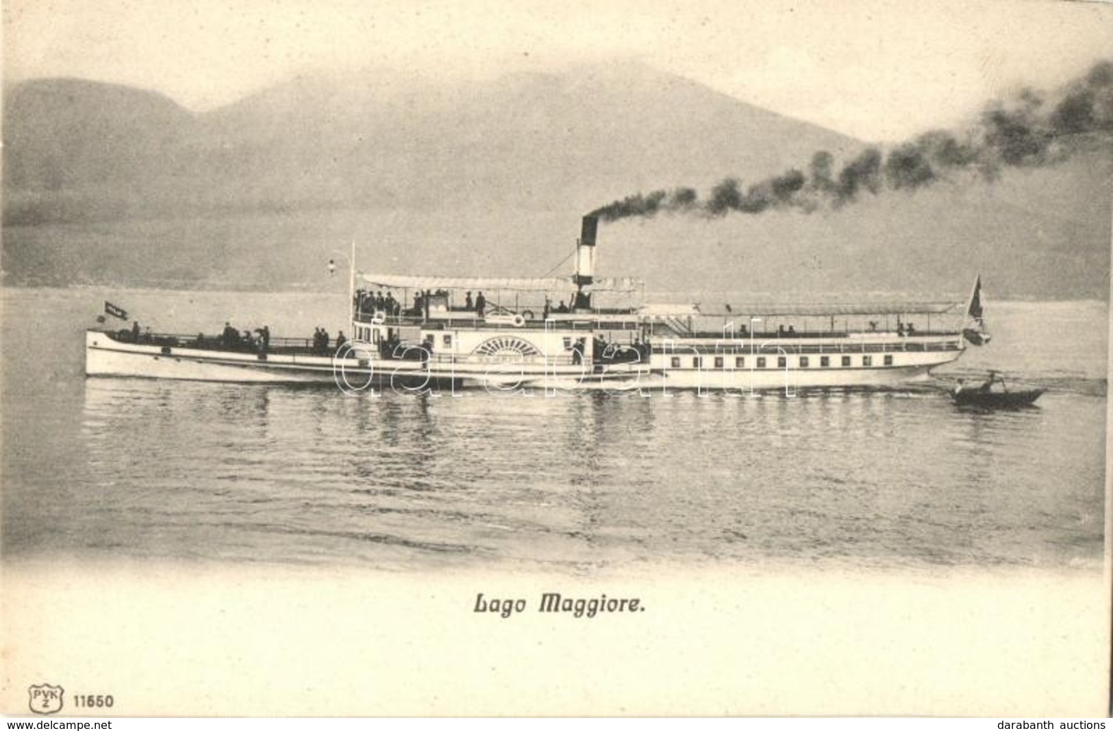 * T2 Lago Maggiore, Lago Verbano; SS Sempione Passenger Steamship - Unclassified