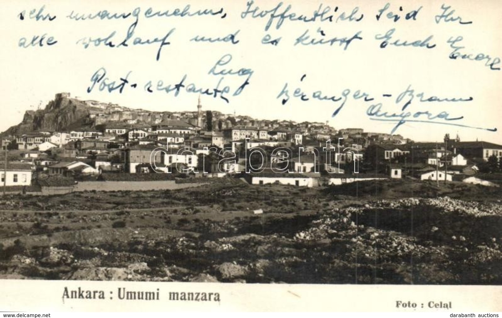 T2 Ankara, Angora; Umumi Manzara / General View. Celal Photo - Non Classificati