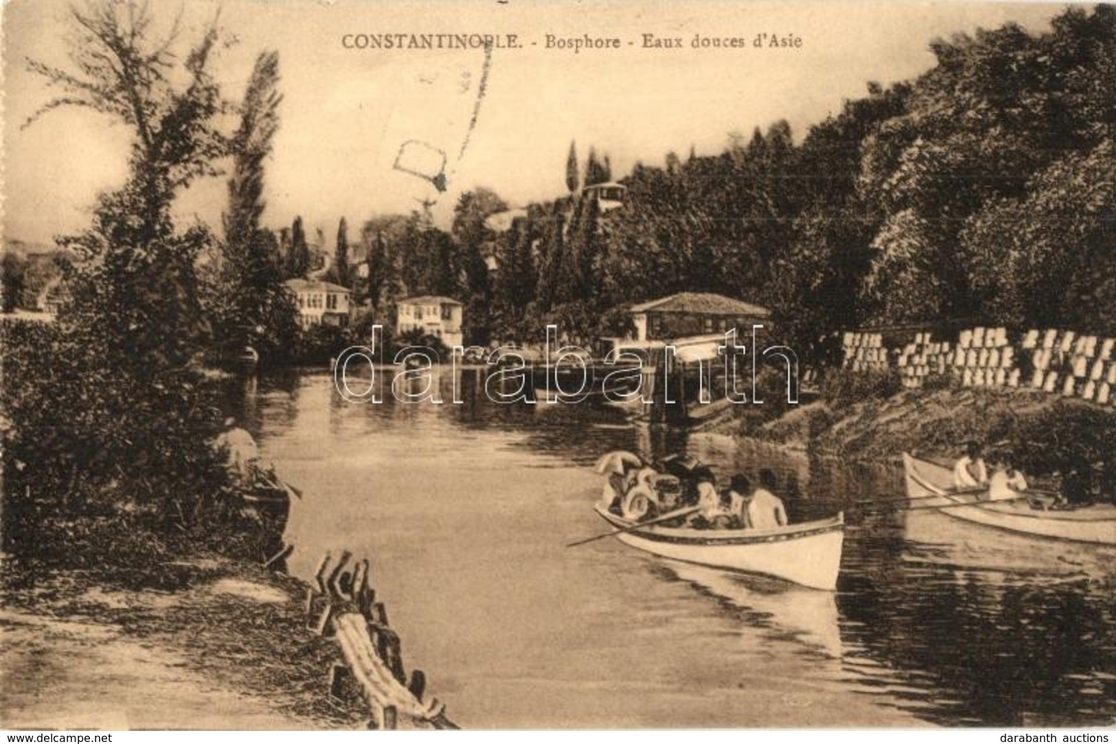 * T2/T3 Constantinople, Istanbul; Bosphore, Eaux Douces D'Asie / Bosphorus - Unclassified