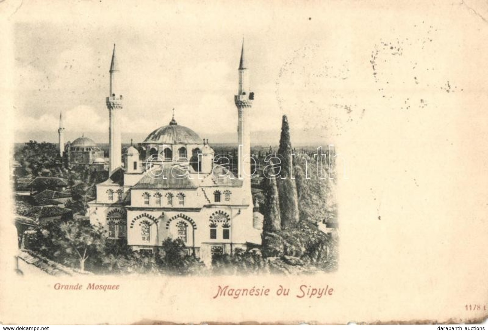 T4 1899 Magnesia Ad Sipylum, Manisa; Grand Mosque (b) - Unclassified