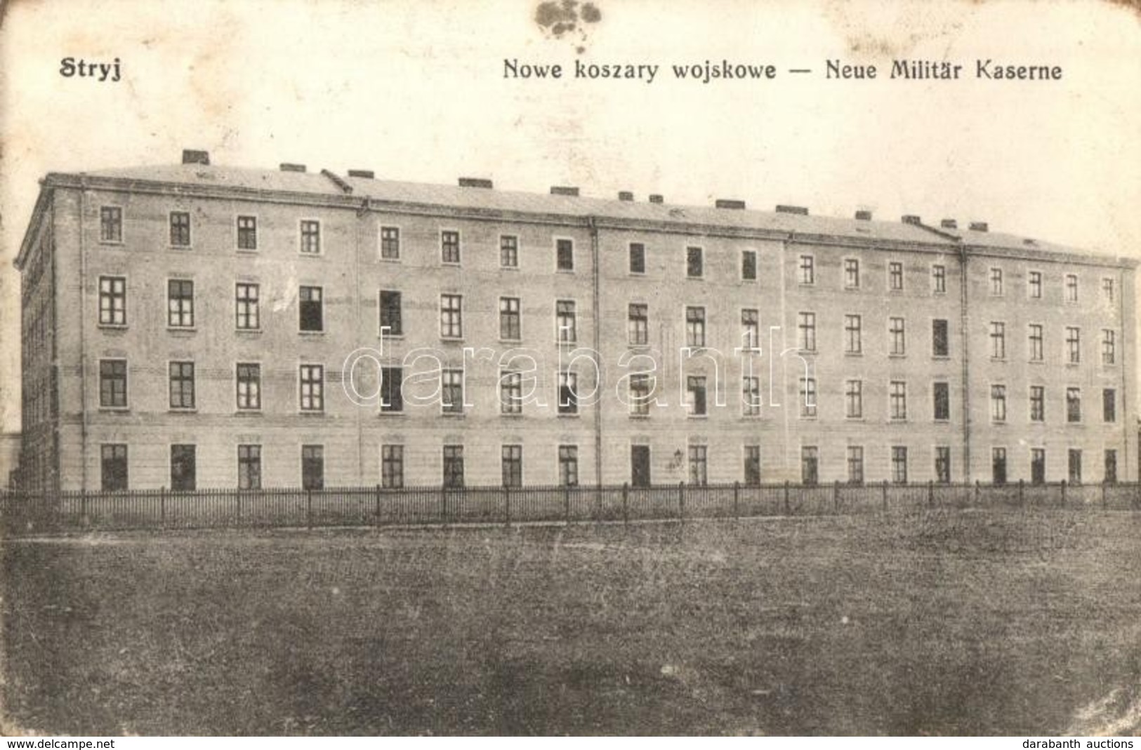 T2/T3 Stryi, Stryj; Nowe Koszary Wojskowe / Neue Militär Kaserne / New Military Barracks (EK) - Unclassified