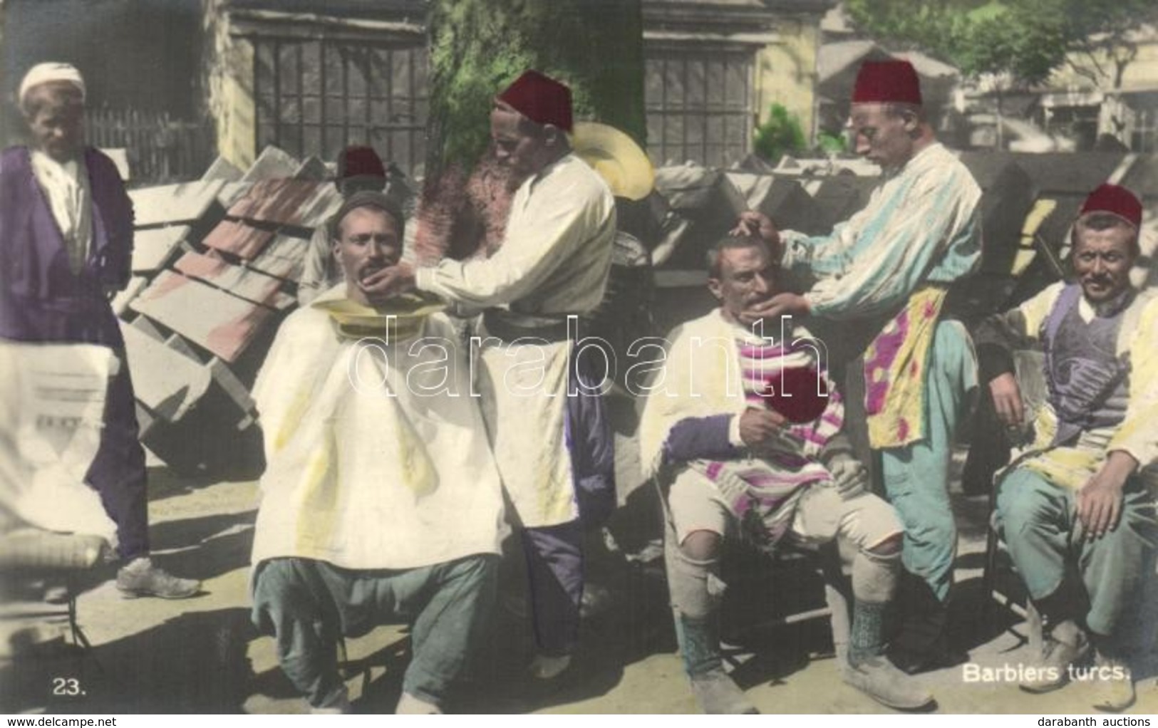 ** T1/T2 Barbiers Turcs / Turkish Barbers, Folklore - Unclassified
