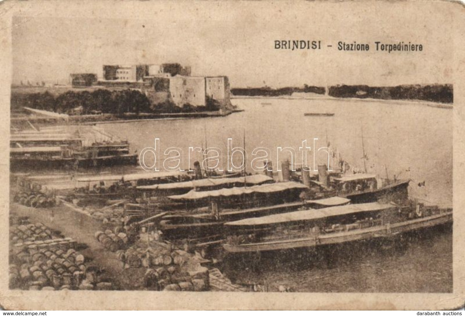 * T3 Brindisi, Stazione Torpedinieri / Torpedoboot Stazione / Torpedoboat Station (EK) - Unclassified
