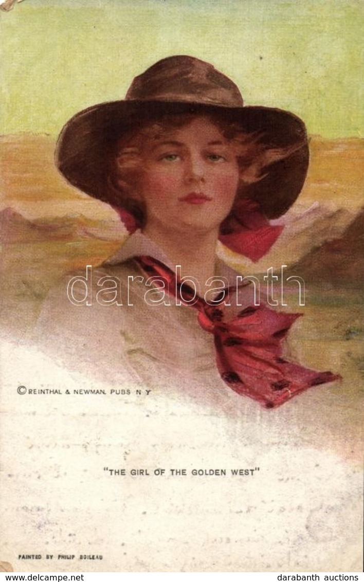 T2/T3 The Girl Of The Golden West, Reinthal & Newman No. 755. S: Philip Boileau (EK) - Unclassified