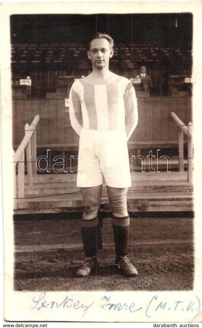 * ~1940 Lenkey Imre, Az MTK Labdarúgója, Foci / Hungarian Footballer. Sonya Photo (EB) - Unclassified