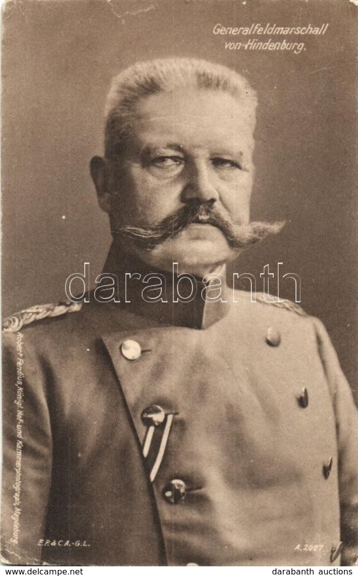 T3 Generalfeldmarschall Paul Von Hindenburg (tear) - Non Classificati