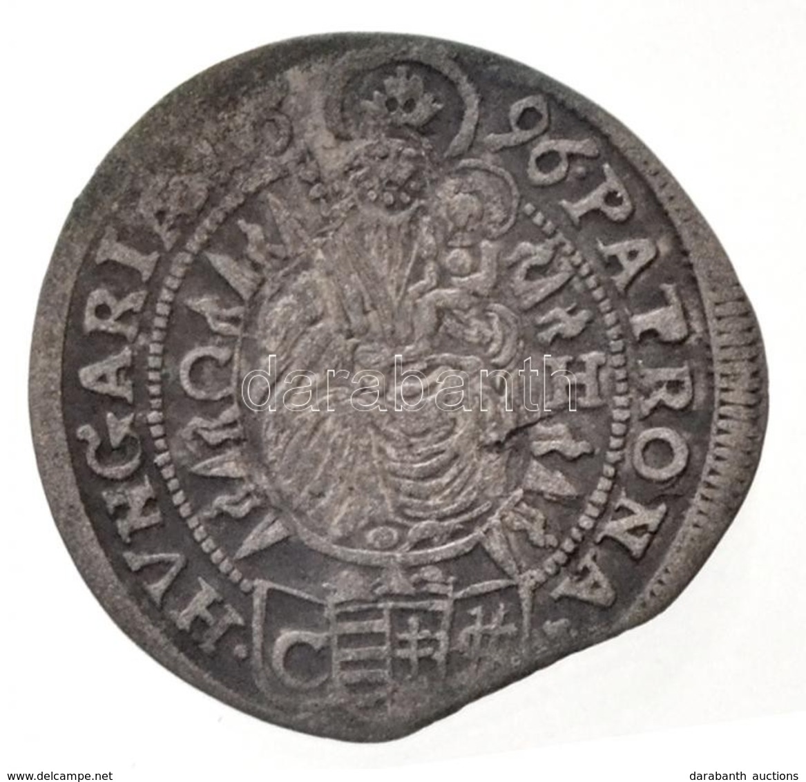 1696C-H 3kr Ag 'I. Lipót' Pozsony (1,55g) T:2- Lapkavég
Hungary 1696C-H 3 Kreuzer Ag 'Leopold I' Bratislava (1,55g) C:VF - Unclassified