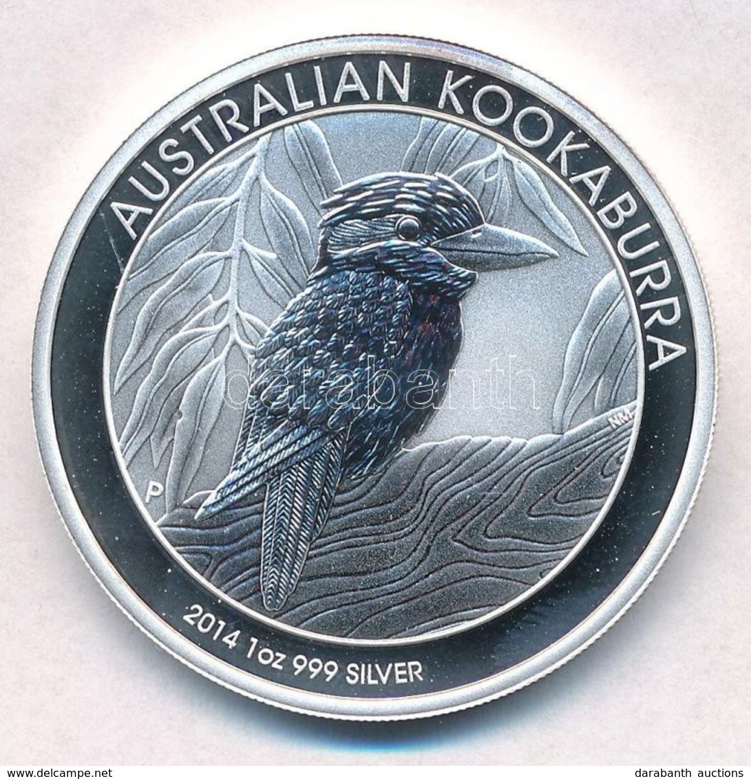 Ausztrália 2014. 1$ Ag 'Kacagójancsi' T:PP Ujjlenyomat
Australia 2014. 1 Dollar Ag 'Kookaburra' C:PP Fingerprint - Unclassified