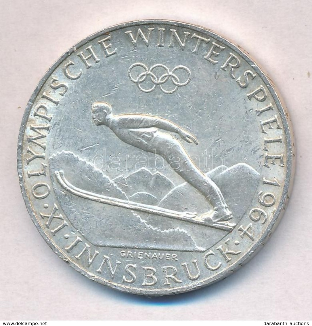 Ausztria 1964. 50Sch Ag 'IX. Téli Olimpia Innsbruck' T:2 Austria 1964. 50 Schilling Ag 'Winter Olympics Insbruck' C:XF
K - Non Classificati