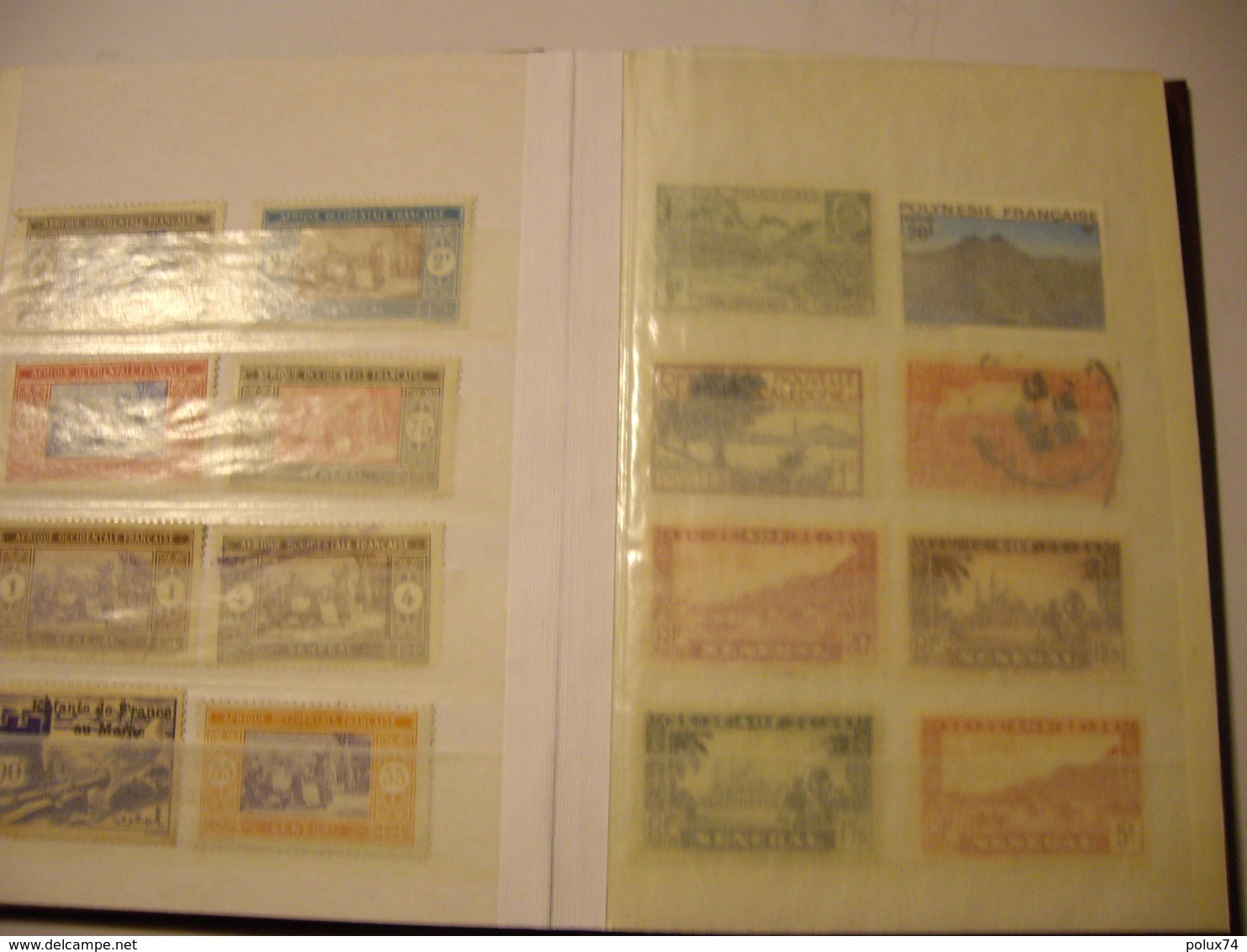 FRANCE Colonies  Collection  Petit Album 16 Pages - Collections (with Albums)