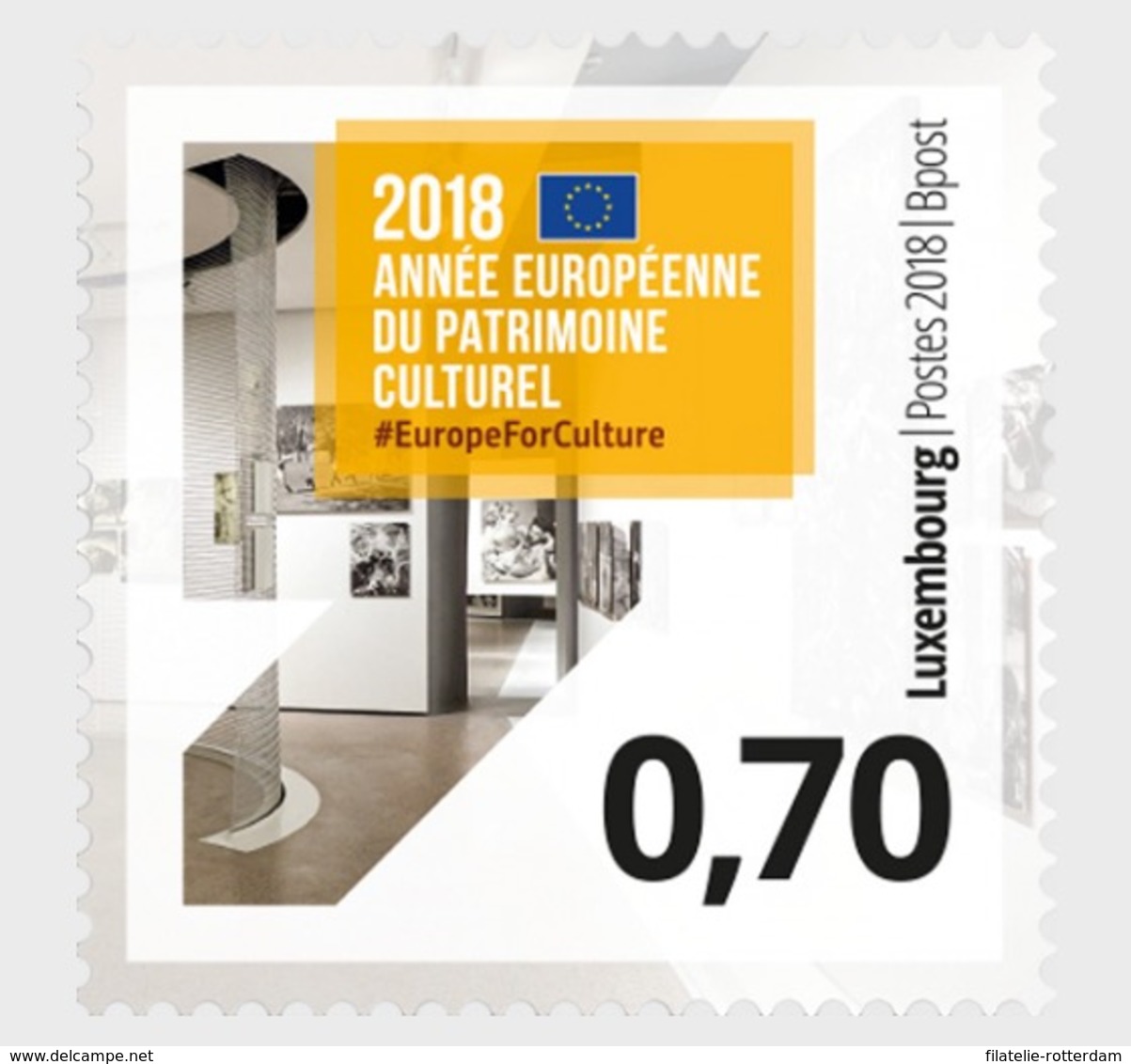 Luxemburg / Luxembourg - Postfris / MNH - Europees Jaar Van Het Cultureel Erfgoed 2018 - Neufs