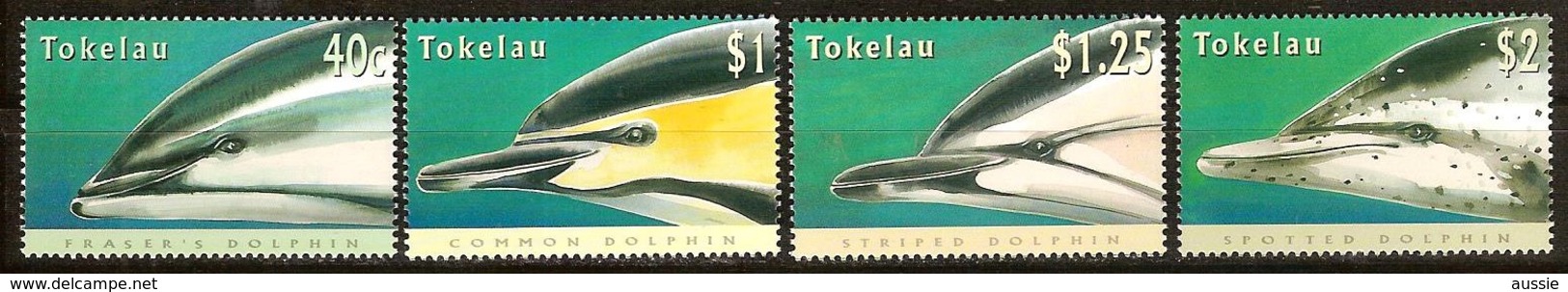 Tokelau 1996 Yvertn° 229-232 *** MNH Cote 11 Euro Faune Marine Dauphins Dolfijnen - Tokelau