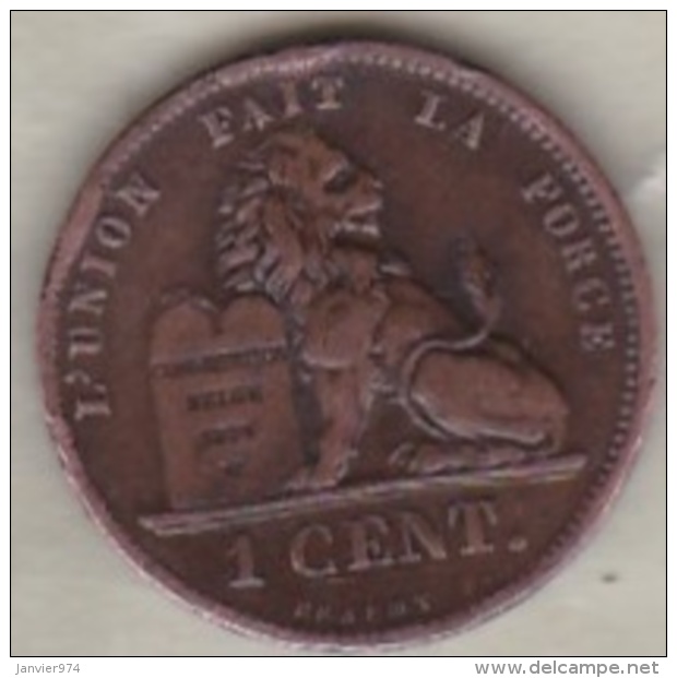 Belgique. 1 Centime 1870. Légende Française  Leopold II - 1 Centime