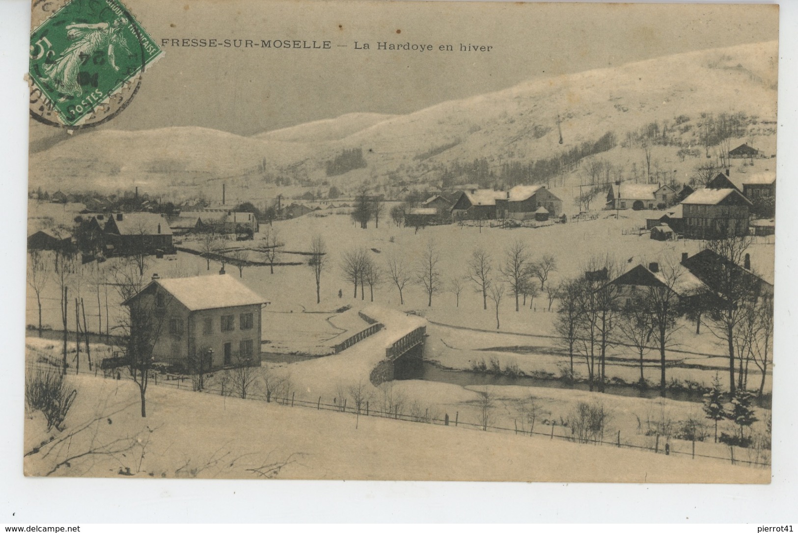 FRESSE SUR MOSELLE - LA HARDOYE En Hiver - Fresse Sur Moselle