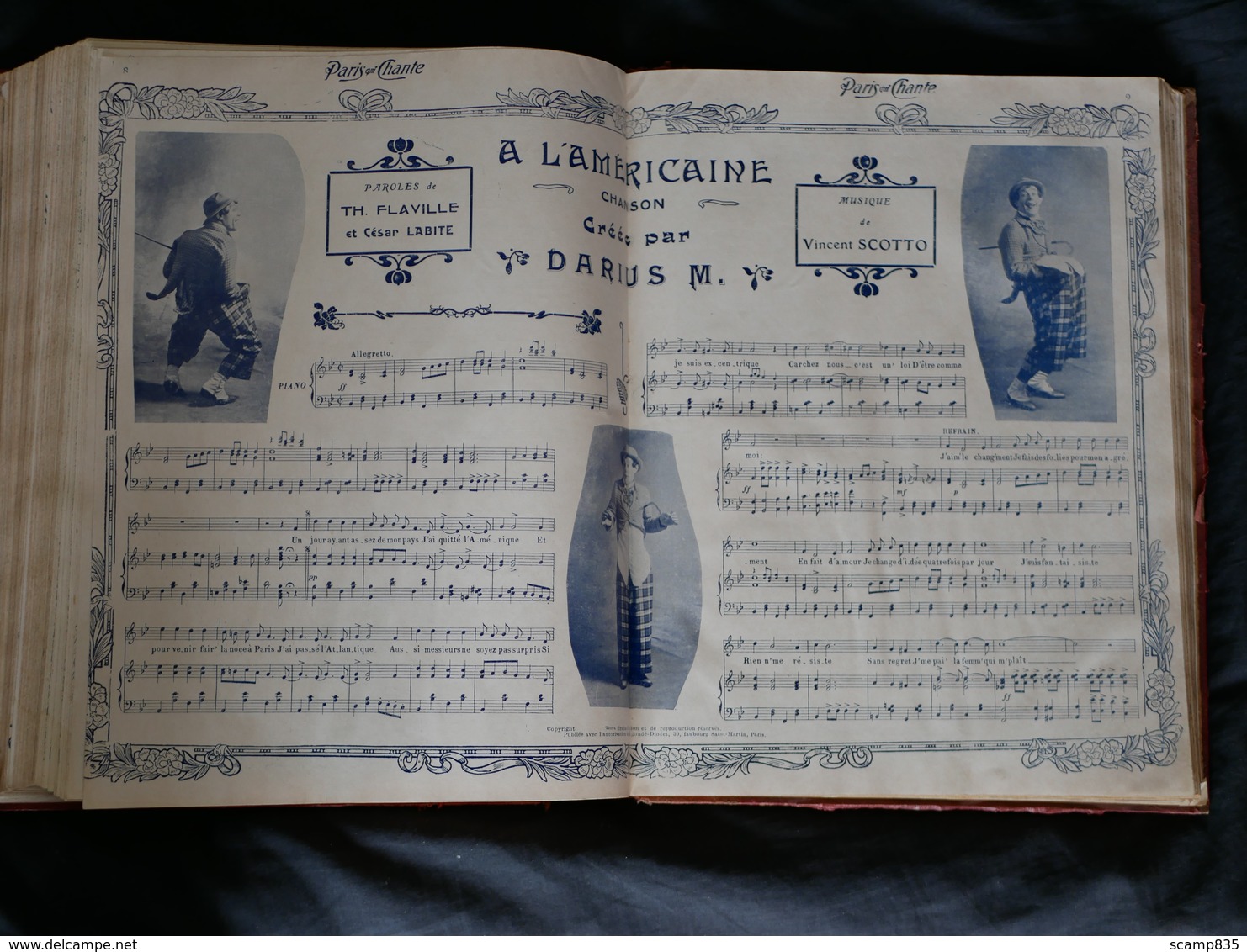 Paris Qui Chante . Année 1909 Reliée. - 1901-1940