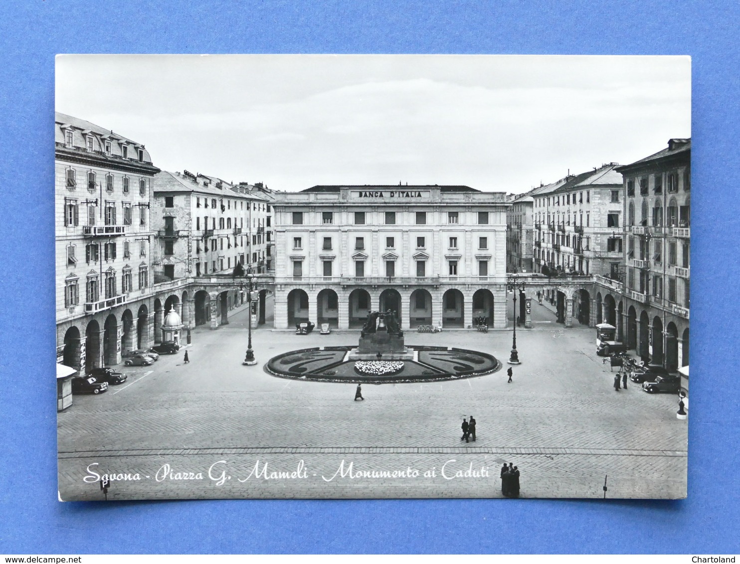 Cartolina Savona - Piazza G. Mameli - 1950 Ca. - Savona