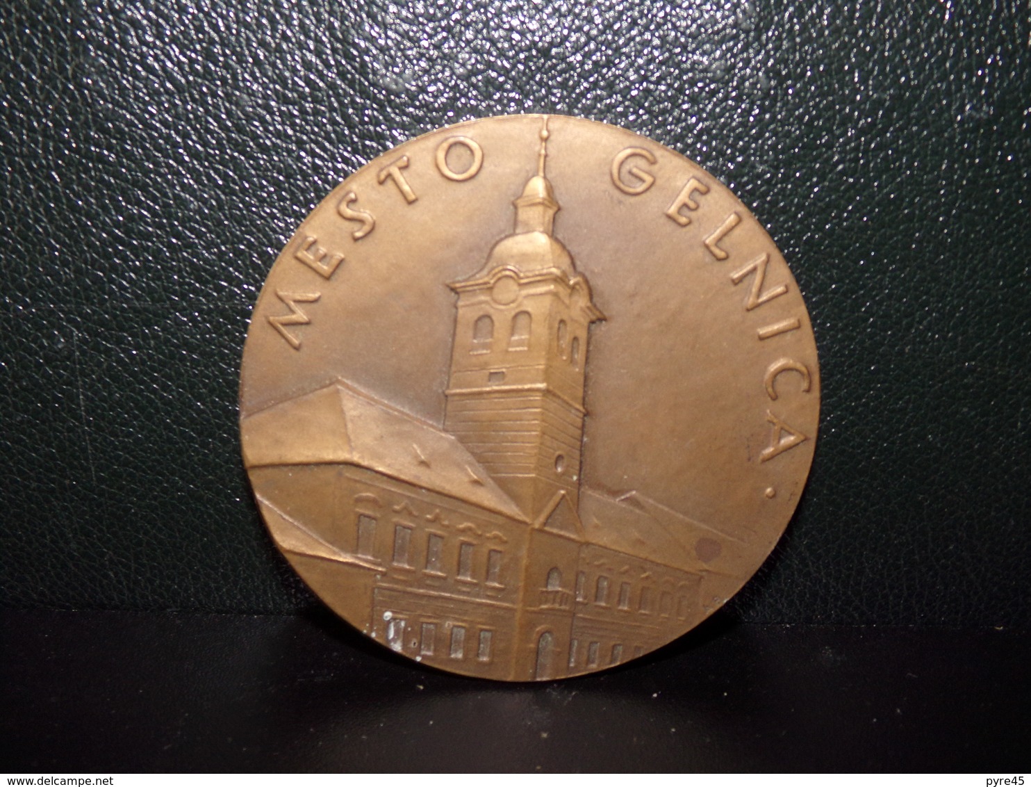 Médaille  Commémorative En Bronze ?? Gelnica ( Slovaquie ) 1964 - Autres & Non Classés