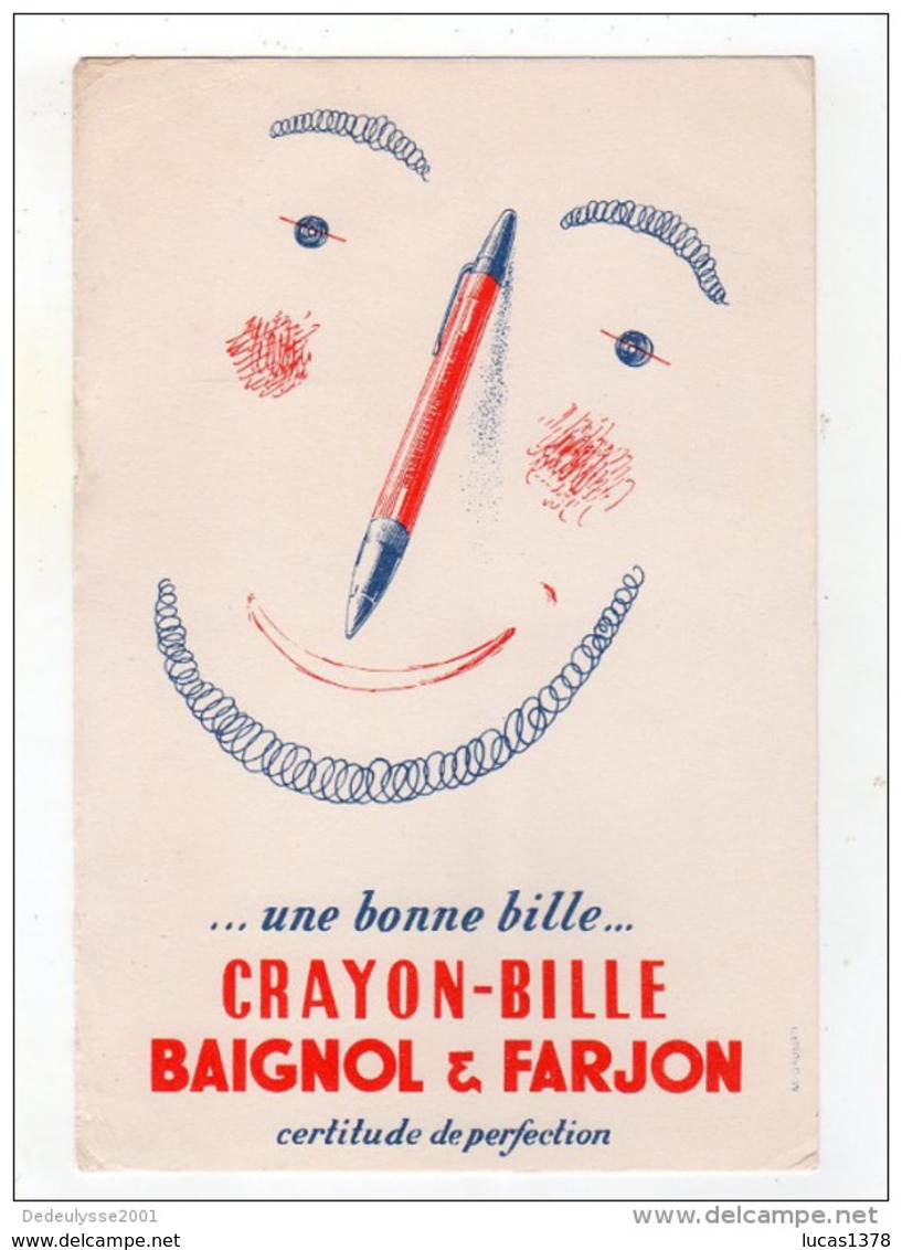 CRAYON BILLE / BAIGNOL ET FARJON - C