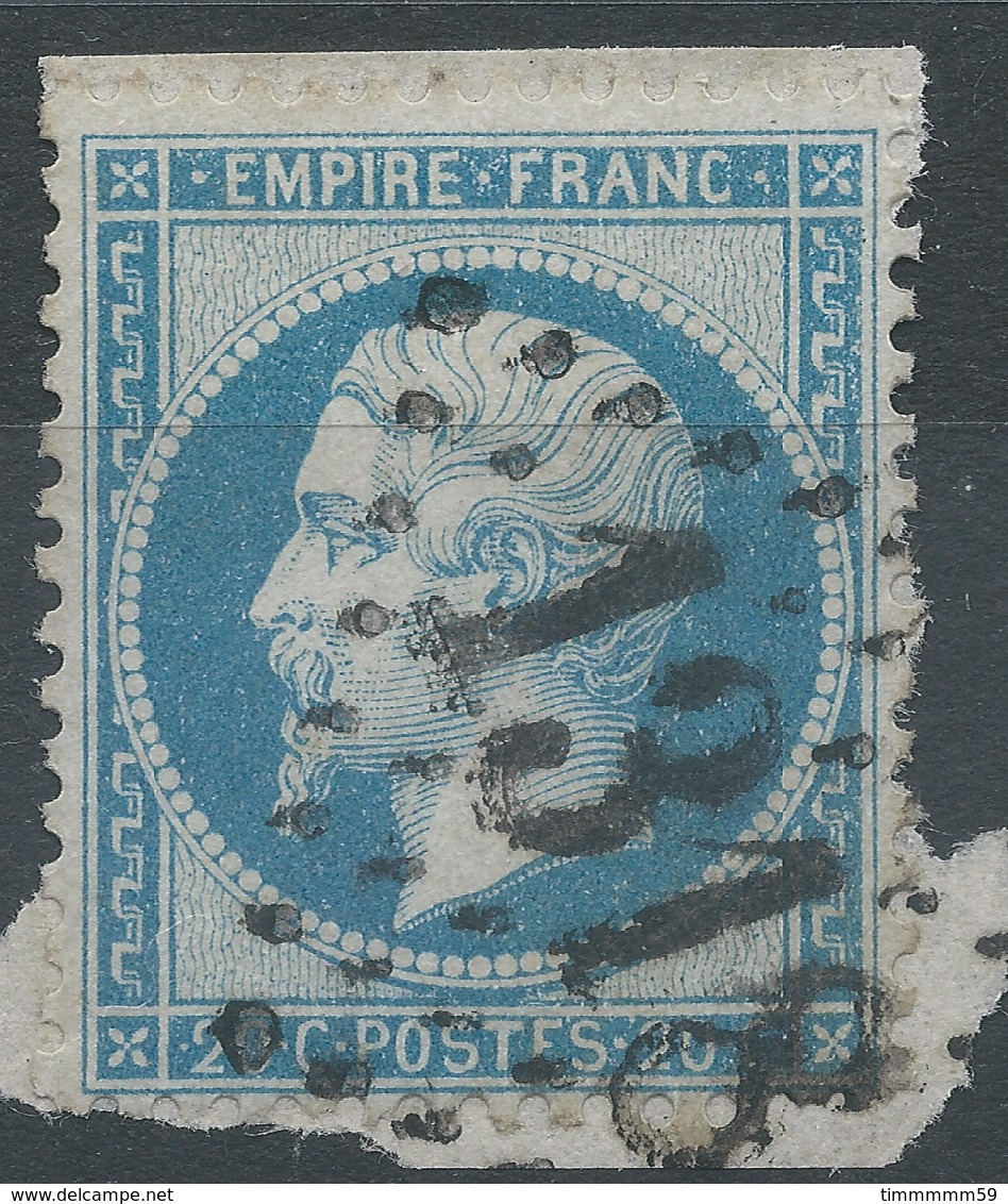 Lot N°42228  N°22/Fragment, Oblit GC 1318 Domfront, Orne (59), Ind 3 - 1862 Napoleon III