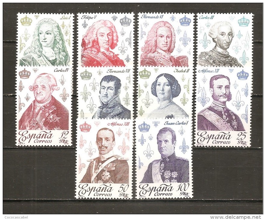 España/Spain-(MNH/**) - Edifil  2496-05 - Yvert 2139-48 - Nuevos