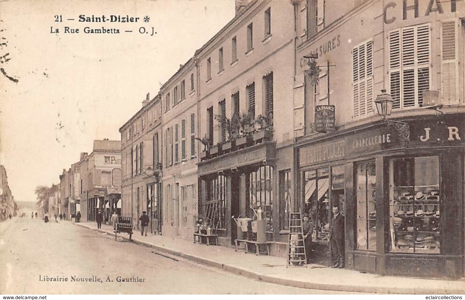 Théme:  Métier.  Commerce. Droguerie. Quincaillerie. St Dizier 52 . Rue Gambetta   (voir Scan) - Sonstige & Ohne Zuordnung