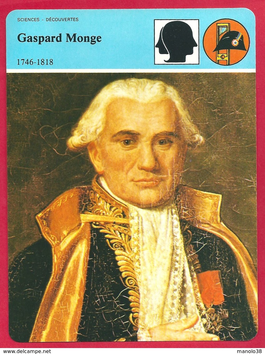 Gaspard Monge, L'inventeur Des Mathématiques Modernes, Révolution Française, Napoléon, Campagne D'Egypte... - Histoire