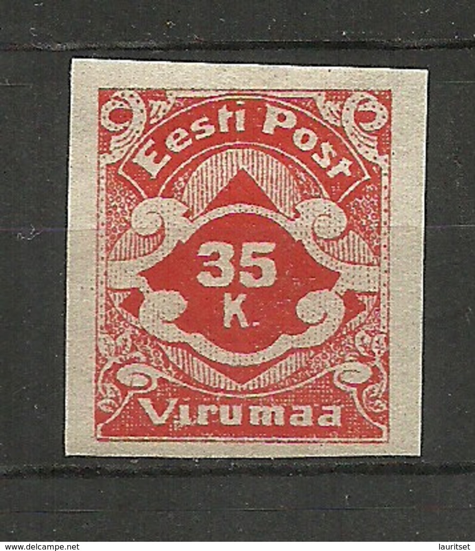 Estland Estonia Estonie 1941 VIRUMAA Issue, 35 K * - Estland